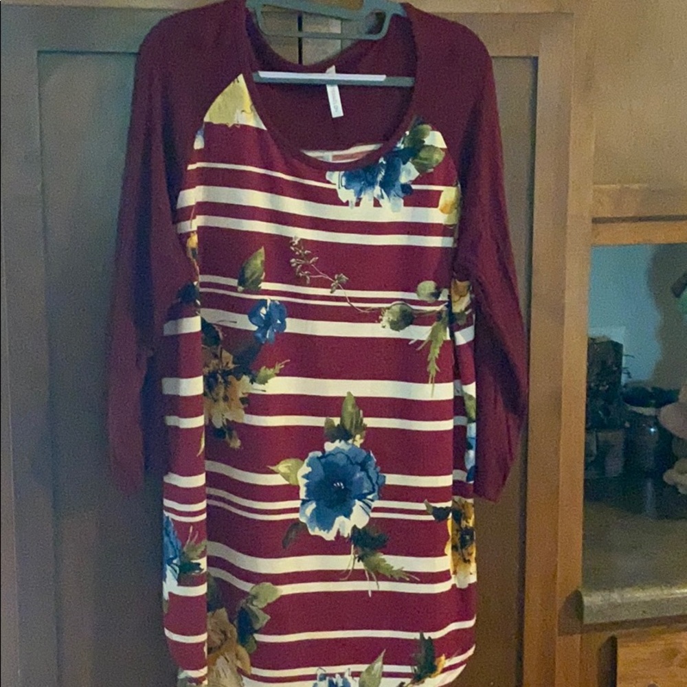 Plus size tunic and vest